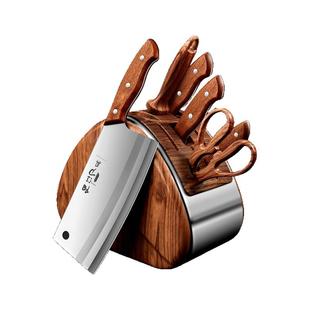 阳江正宗刀具套装菜刀家用组合套装厨房三件套一套厨具切片砍骨刀