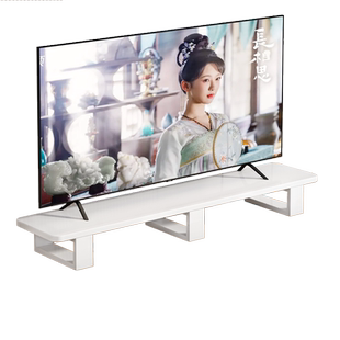 实木液晶电视机增高架客厅电视柜垫高加高支架底座收纳柜置物架子