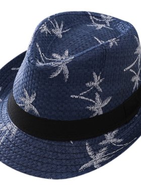 草帽夏天韩版防晒沙滩遮阳子潮