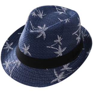 春夏天儿童草帽韩版防晒男童太阳帽女童沙滩帽凉帽宝宝遮阳帽子潮