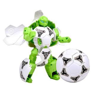 变形篮球机器人金刚玩具男孩可动手办模型儿童拼装足球战士7成品8