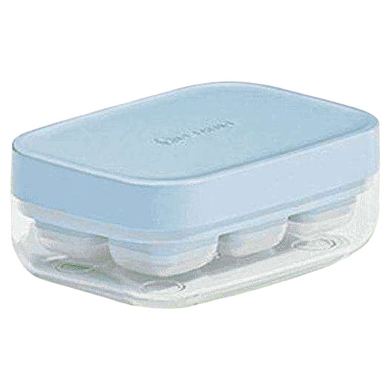 冰块模具家用食品级软硅胶制冰盒迷你按压小冰格冻冰块神器储存盒