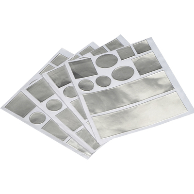 加厚补锅神器贴耐高温铝箔胶带不锈钢铝盆铝锅修补专用锅底裂缝破洞补丁修补贴防水耐火烧防火阻燃锡箔纸贴