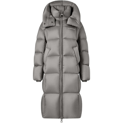 坦博尔冬季奥莱高充绒量加厚羽绒服女中长款95白鸭绒舒适百搭保暖