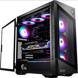 微星刀锋100R十三代i7游戏型直播4070TI/4080主机组装台式DIY电脑