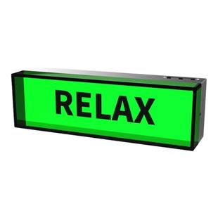 电气灯现代轻工业风装饰氛围灯桌面摆件relaxed灯电竞房桌搭定制