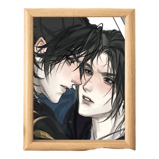 燕云十六声主宴同人周边相框摆件少东家江无浪CP桌面摆台相框摆件