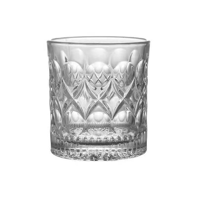 威士忌酒杯啤酒杯复古玻璃杯