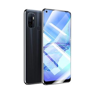 适用oppoa32钢化膜全屏全覆盖防指纹全包边a32手机膜抗蓝光护眼保护防摔新款OPPOA32防窥膜无白边高清防窥屏