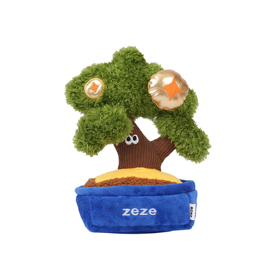 zeze摇钱树狗狗拔河玩具