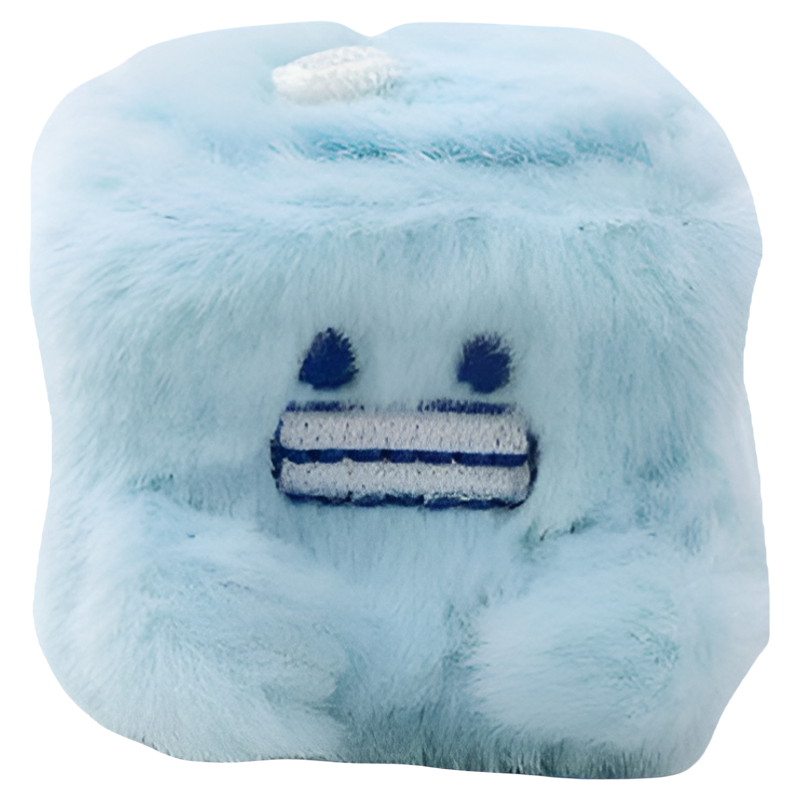 甘肃省博物馆文创字母毛绒冰块玩偶小挂件娃娃生日装饰礼物伴手礼