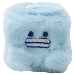 甘肃省博物馆文创字母毛绒冰块玩偶小挂件娃娃生日装饰礼物伴手礼