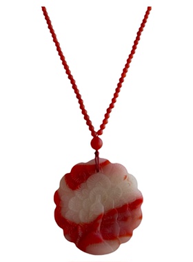 原矿保山南红平安毛衣链女民族风