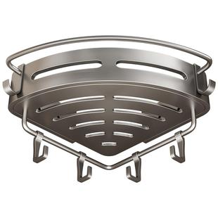 卫生间置物架三角形置物架墙角浴室置物架免打孔厕所厨房壁挂架子