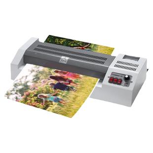 齐心F9066E塑封机商用过塑机A3/A4通用家用照片覆膜机热冷裱过胶机幼儿园影楼压膜机高速塑封机铁质塑封膜