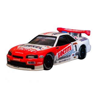 TOMY多美卡TOMICA黑盒无限TPR旗舰版尼桑GTR赛车仿真合金汽车模型