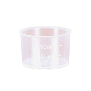 10ml15ml20ML30ML50ML毫升塑料量杯带刻度带盖小量杯食品级PP烧杯