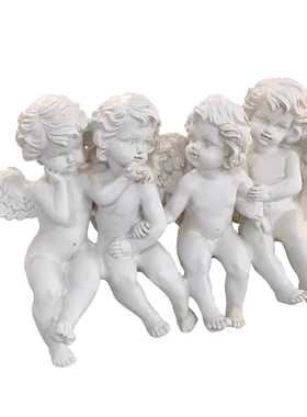 复古做旧花仙堂树脂装饰品欧式