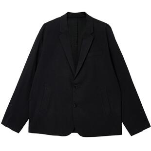 杰克琼斯男装春季西服外套商务通勤平驳领领型休闲百搭略宽松版型
