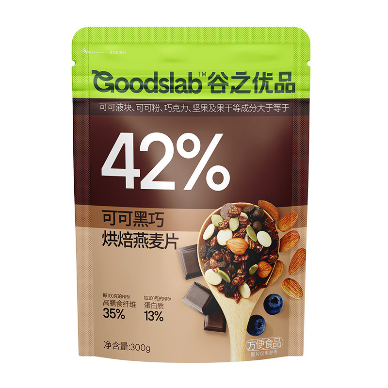 谷之优品可可烘焙燕麦片