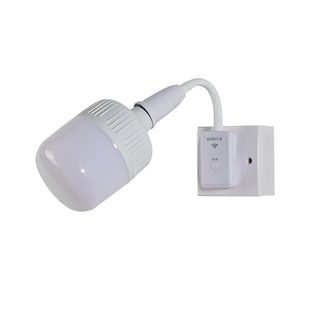 遥控直插式led插座灯泡带开关插头节能电灯超亮客厅卧室墙壁灯