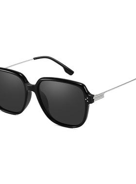 花少热巴同款大框方形高级感墨镜