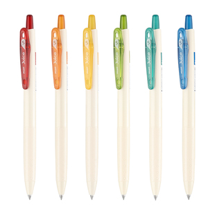日本PILOT百乐Juice果汁笔经典色系和淡雅色系果冻笔0.5mm彩色中性笔手帐复古象牙白百果乐按动水笔