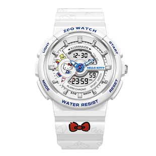 HelloKitty三丽鸥手表女初高中学生儿童女孩女生高颜值电子表女款