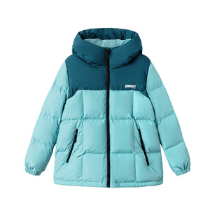 巴拉巴拉男童羽绒服儿童加厚外套男孩连帽2025冬季新款宝宝童装小