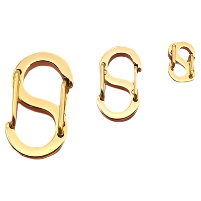 8字扣超迷你链接扣316不锈钢长短调节扣项链手链包链挂件DIY配件