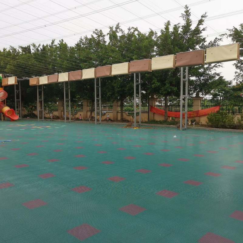 遮阳棚天幕学校游泳池电动伸缩幼儿园帘户外电动遮阳操场内遮阳蓬
