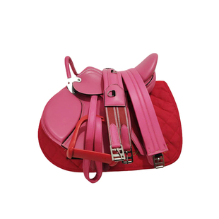 儿童德保设特兰小马鞍矮马综合鞍游客教学马术超纤15马具装饰摆件