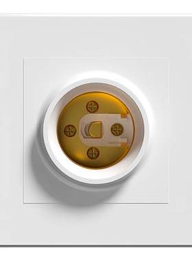 E27螺口灯座加厚材质铜制导体