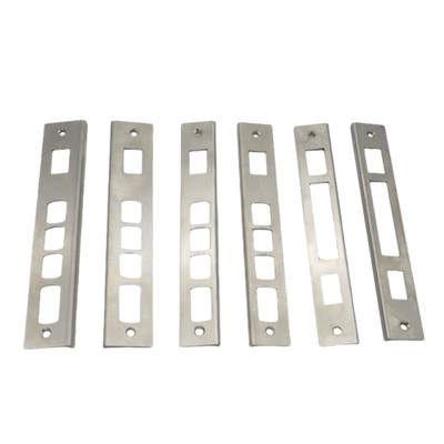 可调间隙松紧适用于美心防盗门大门门框配件片导向片扣板扣条锁槽