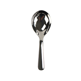 304食品级加厚不锈钢咖啡豆汤勺燕麦勺子短柄大头量勺咖啡粉勺