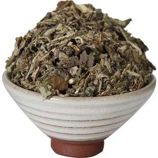 野生蕲艾叶陈艾叶中药材艾叶泡脚足浴 艾草 沐浴干艾叶500克包邮