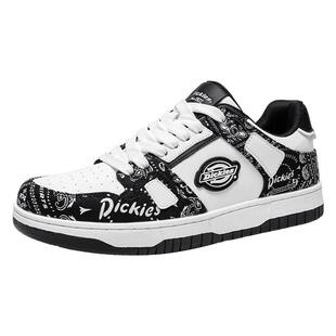 Dickies男鞋旗舰店2026夏季新款运动休闲板鞋男复古潮流经典潮鞋