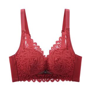 内衣女聚拢小胸秋冬季显胸大加厚杯5厘米无钢圈收副乳防下垂文胸