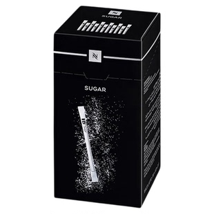 Nespresso 咖啡白砂糖包袋装 咖啡伴侣咖啡糖条 5gX60条