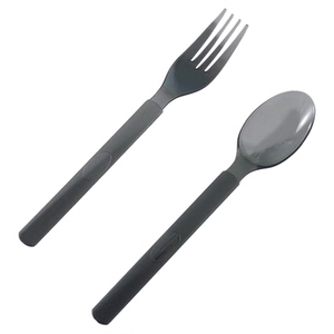 刀叉子套装一次性西餐餐具牛排轻食甜品蛋糕塑料独立包装加厚勺子