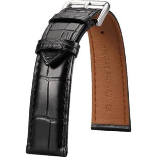 蒂菲曼手表带男款真皮代用天梭浪琴西铁城精工卡西欧表带女士配件