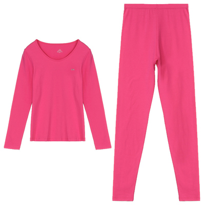 女纯棉薄款保暖内衣猫人秋衣秋裤