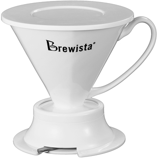 Brewista 景德镇高温陶瓷锥形手冲咖啡过滤杯 浸泡式V60聪明杯
