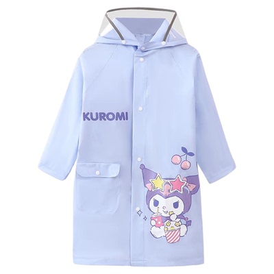 儿童雨衣上学专用幼儿园带书包位