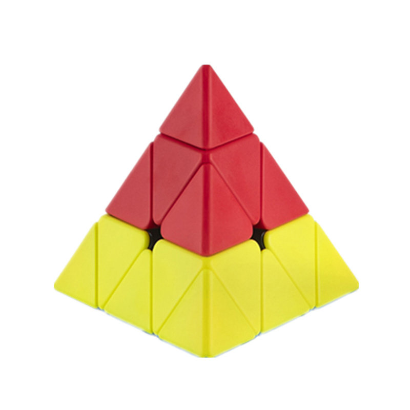 泛新三色火山金字塔魔方玩具