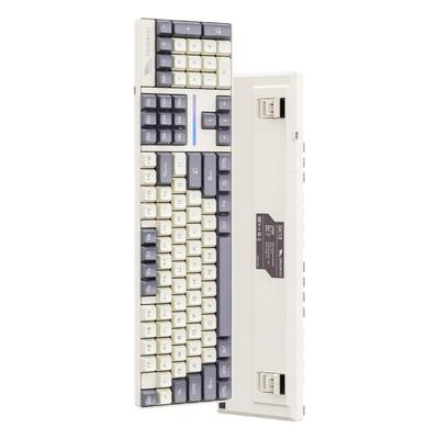 真机械键盘游戏电竞有线发光青轴