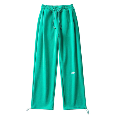 高腰抽绳束脚运动休闲卫裤长裤