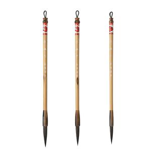 善琏湖笔乔幽毛笔练字行书草书兼毫书法专用湖州文房四宝国画初学者软笔大师级专用湖笔兼毫毛笔书法笔专业级