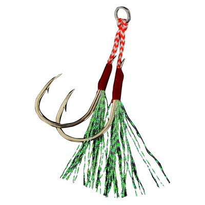 奥金铁板单钩伊势尼铁板钩淡水