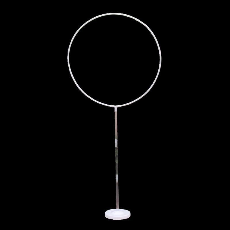 新款直销气球地飘立柱支架空中圈圆环生日派对装饰气球桌飘圆形立